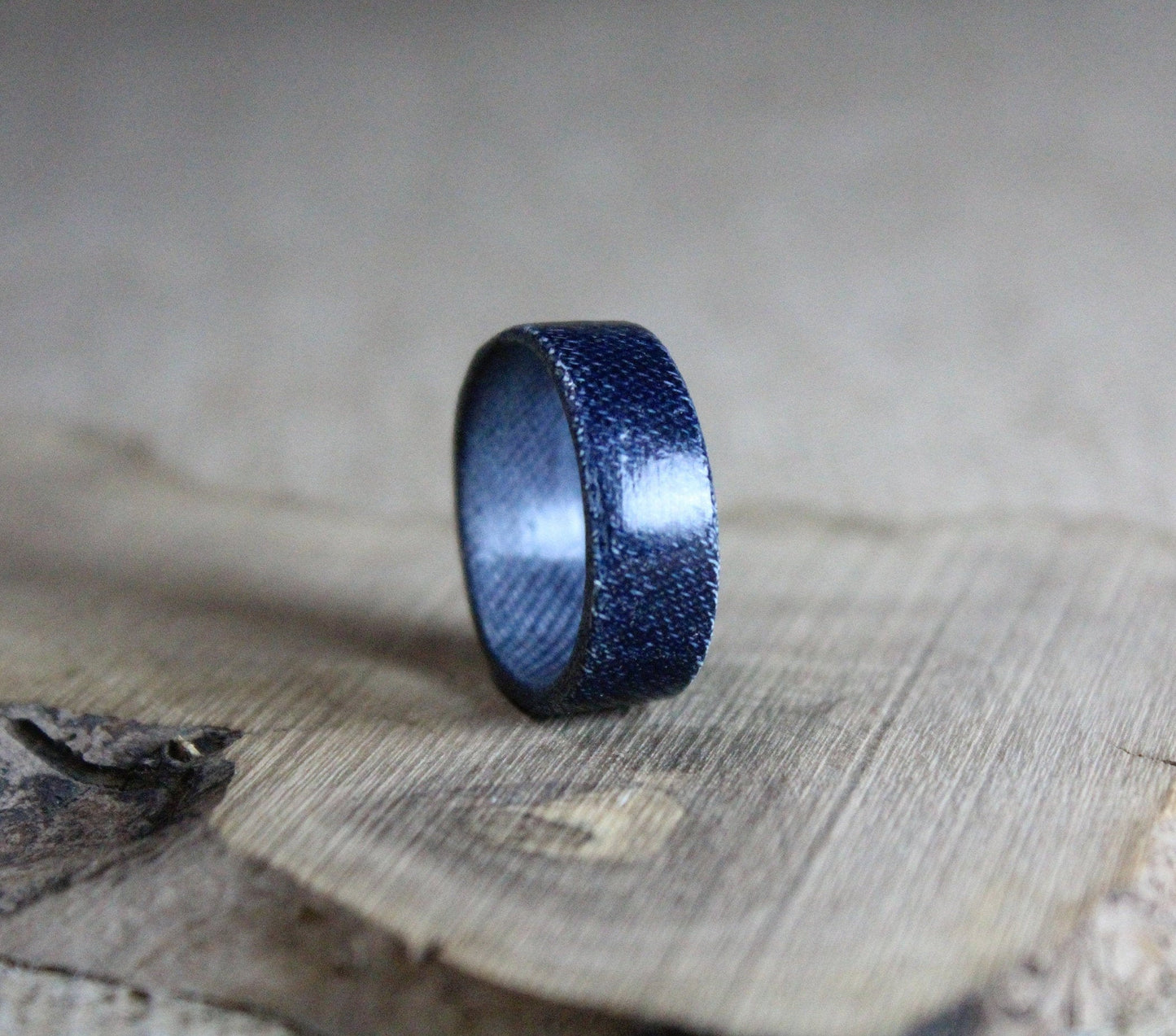 Blue Denim Ring