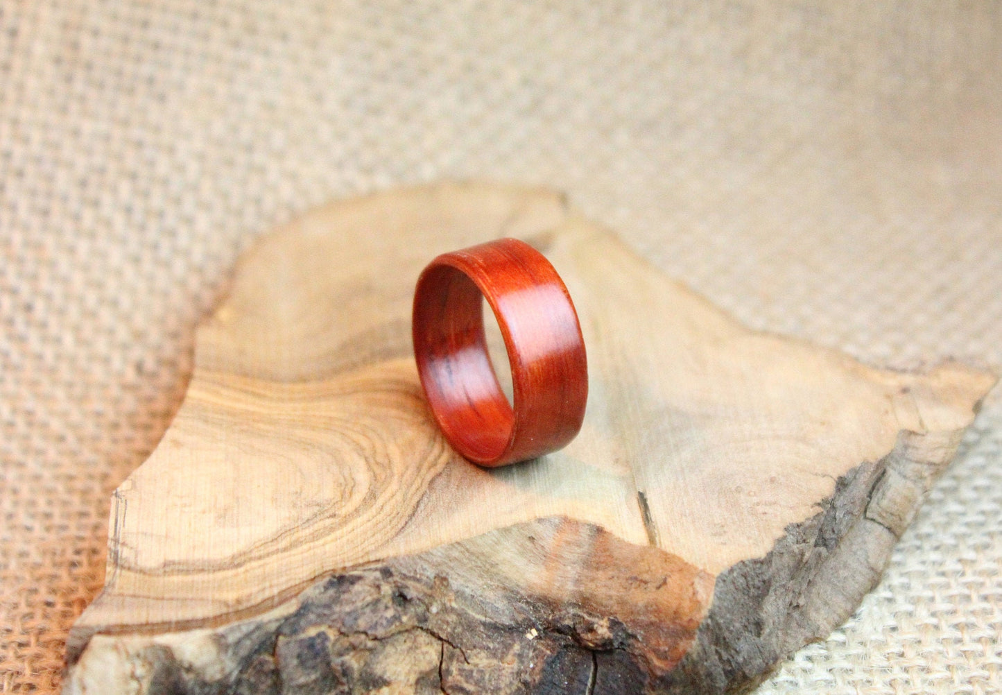 Padauk Bentwood Ring