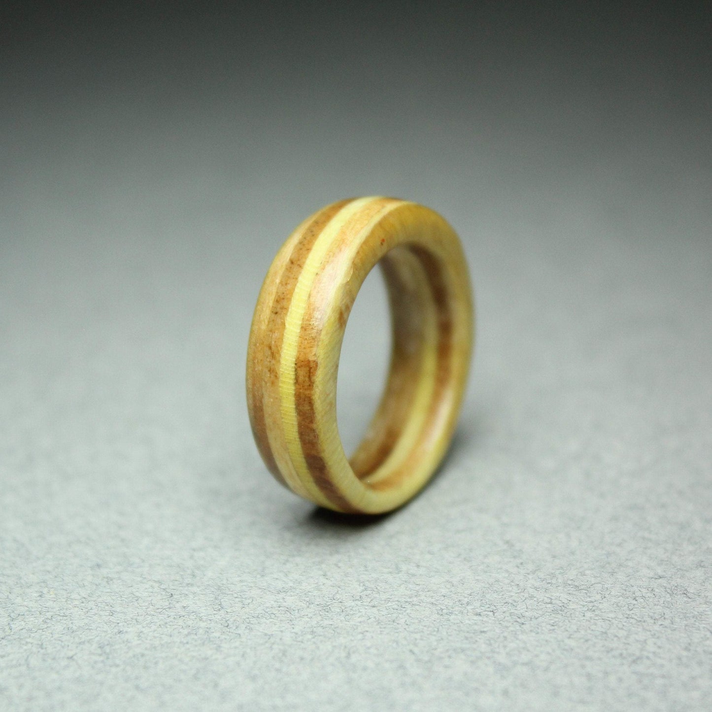 Skateboard Wood Ring