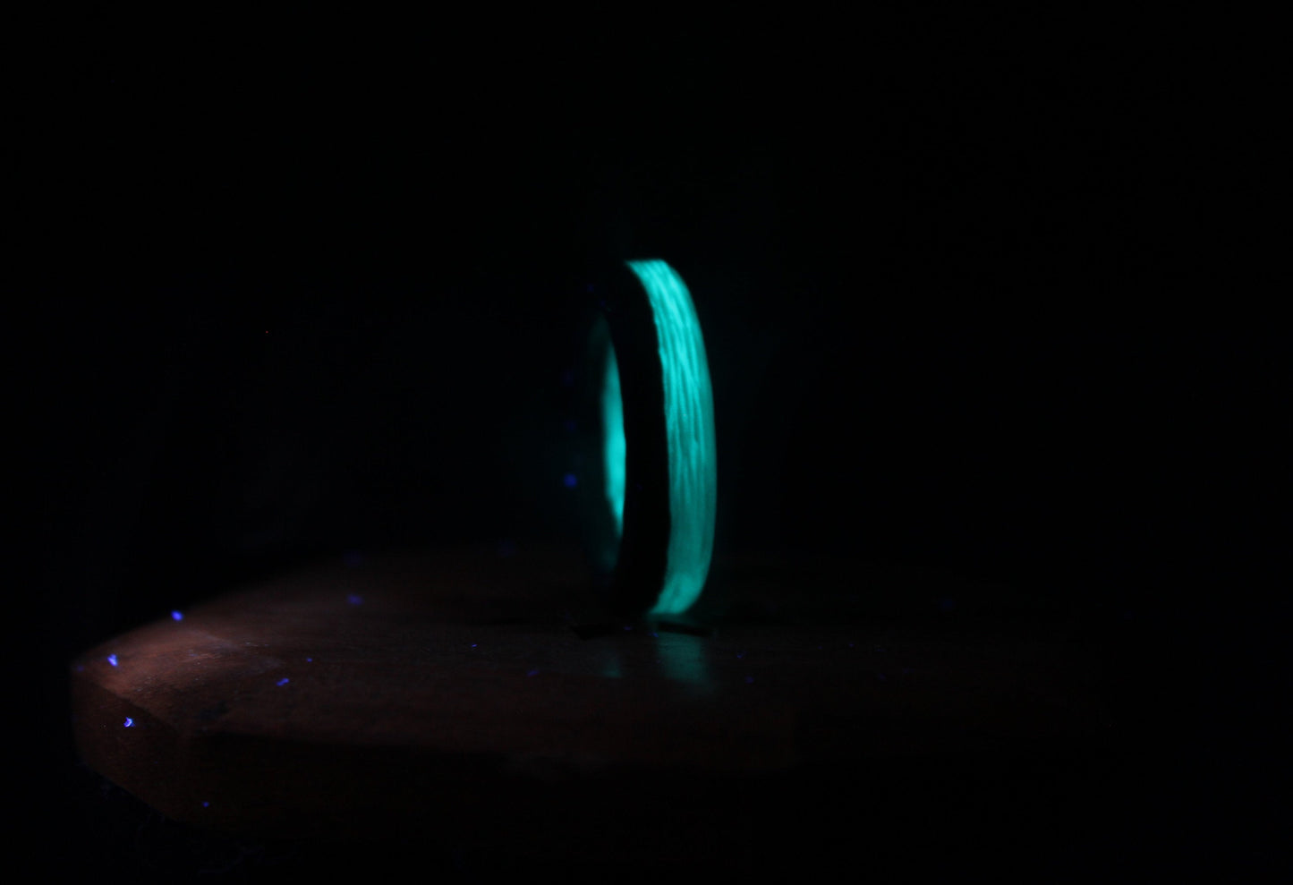 Carbon Glow in the Dark Ring