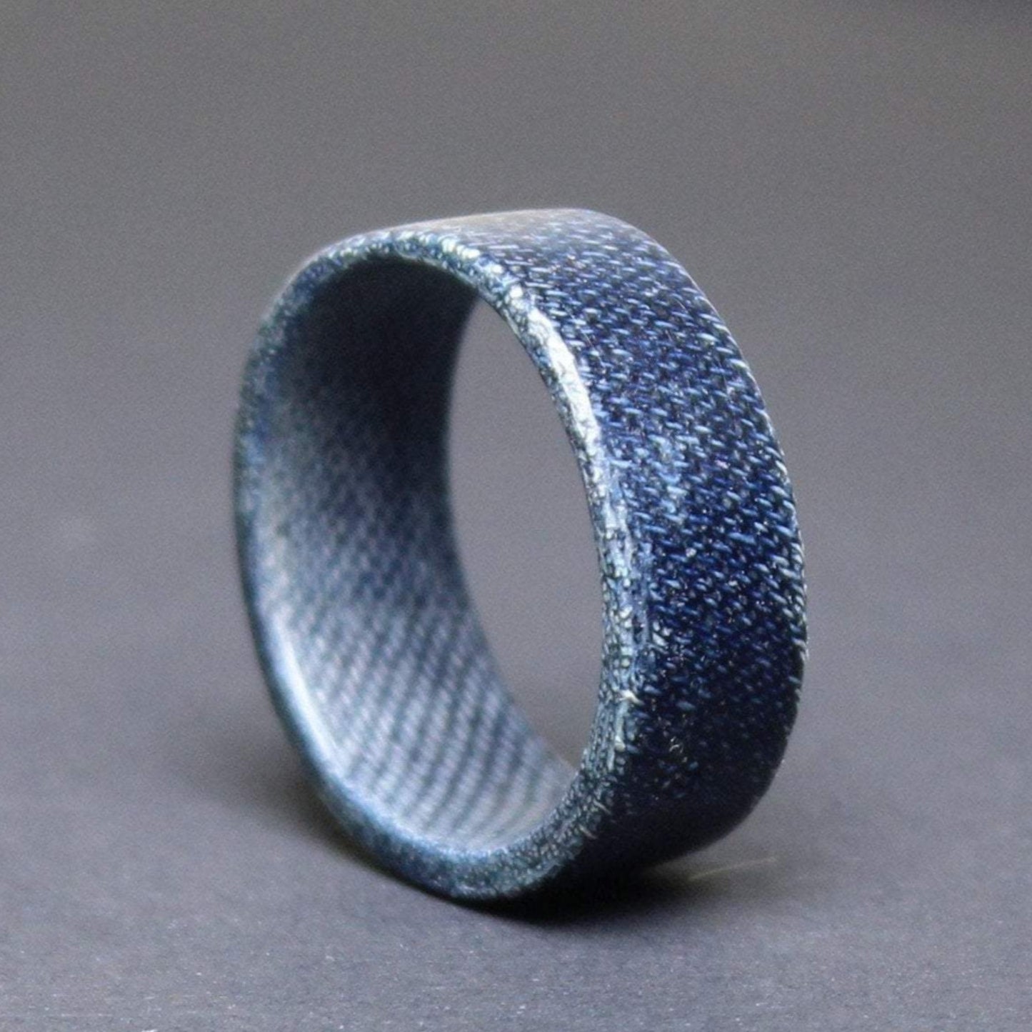 Blue Denim Ring