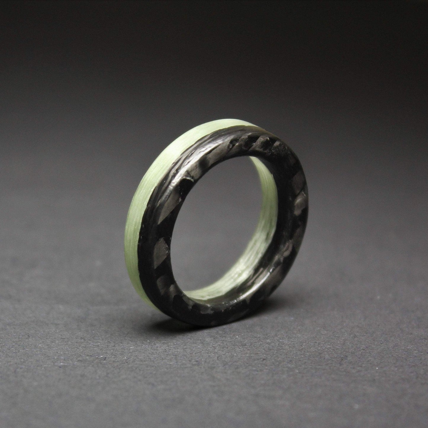 Carbon Glow in the Dark Ring