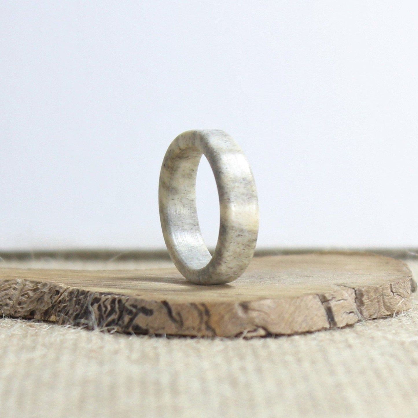 Deer Antler Ring